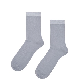 Soft Stripe Short Crew Socks