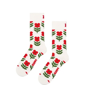 Pixel Flower Socks