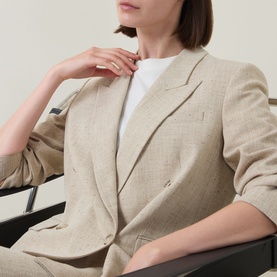 Jaleto9 Double-Breasted Blazer