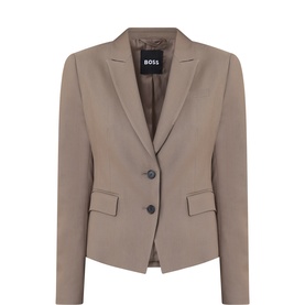 Jia18 Single-Breasted Blazer