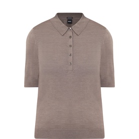 Fidenka Knitted Polo Shirt
