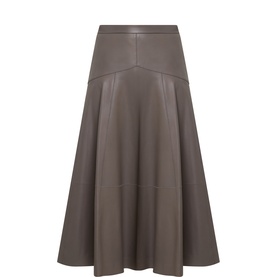 Sesola Leather Skirt