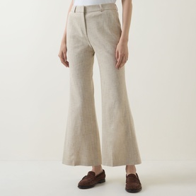 Talia Flared Cropped Trousers