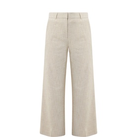 Talia Flared Cropped Trousers
