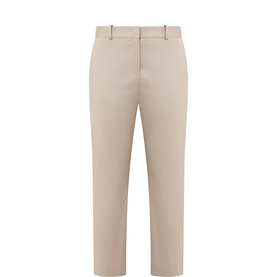 Tapria-Crop1 Straight Leg Trousers
