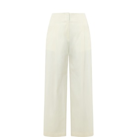 Tulotta High-Rise Wide Leg Trousers