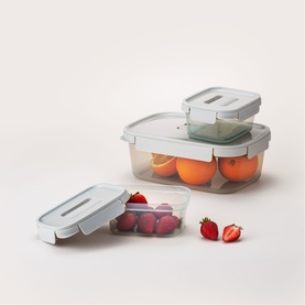 Nest'n'Lock 5-Piece Sage Container Set