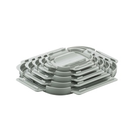 Nest'n'Lock 5-Piece Sage Container Set