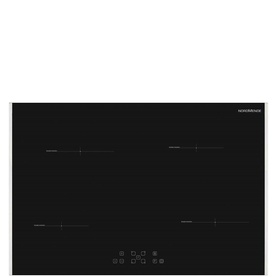 78cm 4 x Zone Touch Control Induction Hob Black Framed