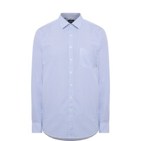 Edbroke Hill Micro Geometric Casual Shirt