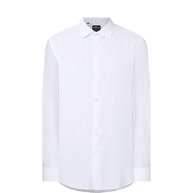 Rodd & Gunn cream cotton casual shirt with long sleeves, button placket, and classic collar, flat lay view.