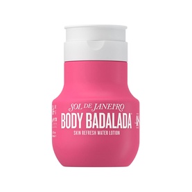 Sol De Janeiro Body Badalada Skin Refresh Water Lotion in pink pump bottle
