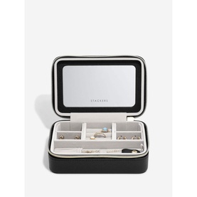 Raffia Luxury Travel Box Black