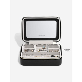 Raffia Luxury Travel Box Black