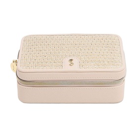Raffia Luxury Travel Box Blush Pink