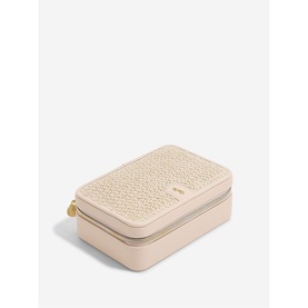 Raffia Luxury Travel Box Blush Pink