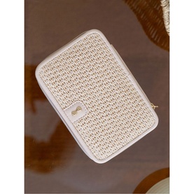 Raffia Luxury Travel Box Blush Pink
