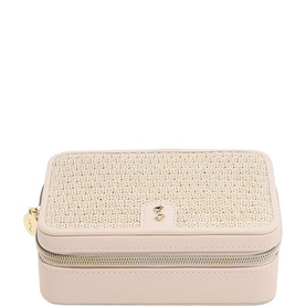 Raffia Luxury Travel Box Blush Pink