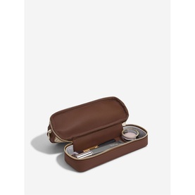 Raffia Cosmetic Bag Tan
