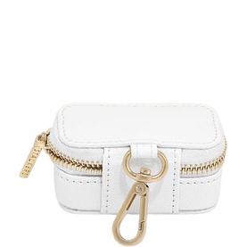 Petite Ring Box for Dog Collars Pebble White