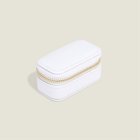 Petite Ring Box Pebble White