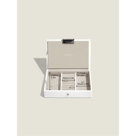 Mini Jewellery Box Lid White