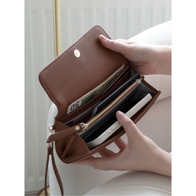 Raffia Purse Tan