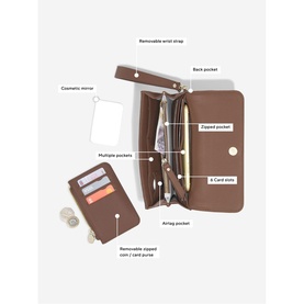 Raffia Purse Tan