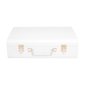 Memory Storage Trunk Pebble White