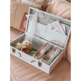 Memory Storage Trunk Pebble White