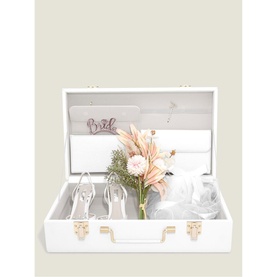 Memory Storage Trunk Pebble White