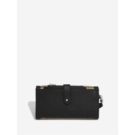 Raffia Purse Black