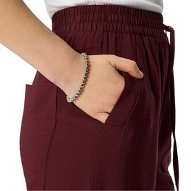 Tie Front Drawstring Trousers