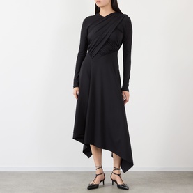 Asymmetric Wrap Dress