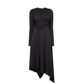 Asymmetric Wrap Dress