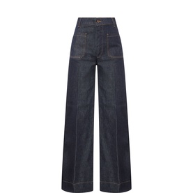 Alina High-Rise Flared Leg Jeans