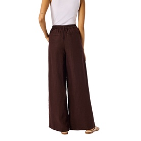 Linen Wide Leg Trousers