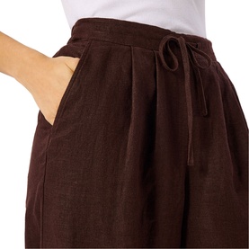 Linen Wide Leg Trousers