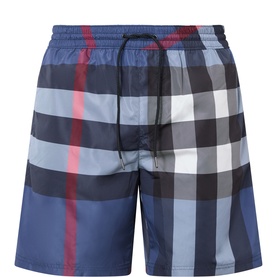 Guildes Check Drawstring Swim Shorts
