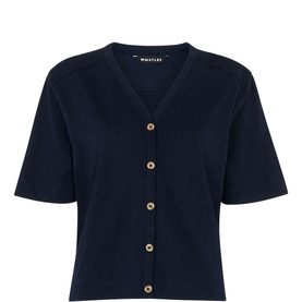 Ella Button Front Top