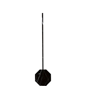 Octagon One Rechargeable Desk Lamp Black Marble