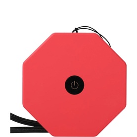 Mini Twist Hexagon Table Light Coral Red