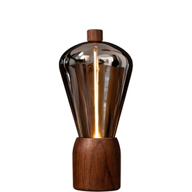Opal Drift Table Light Walnut
