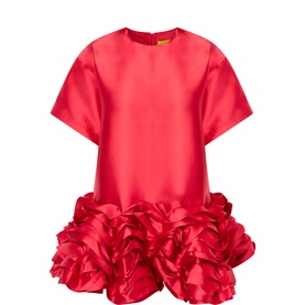 Heavy Frill Mini Dress
