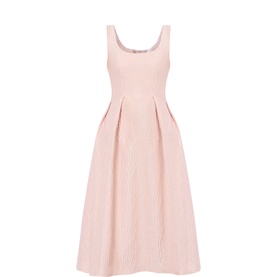 Textured Brocade Dress