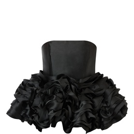 Ruffle Bustier Top
