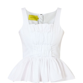 Wrinkled Gathered Top