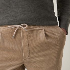 Corduroy Straight Leg Trousers