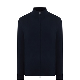 Solid Zip Sweatshirt