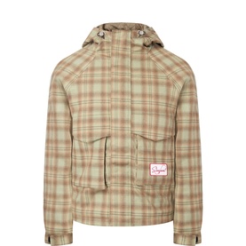 Script Logo Flannel Utility Jacket